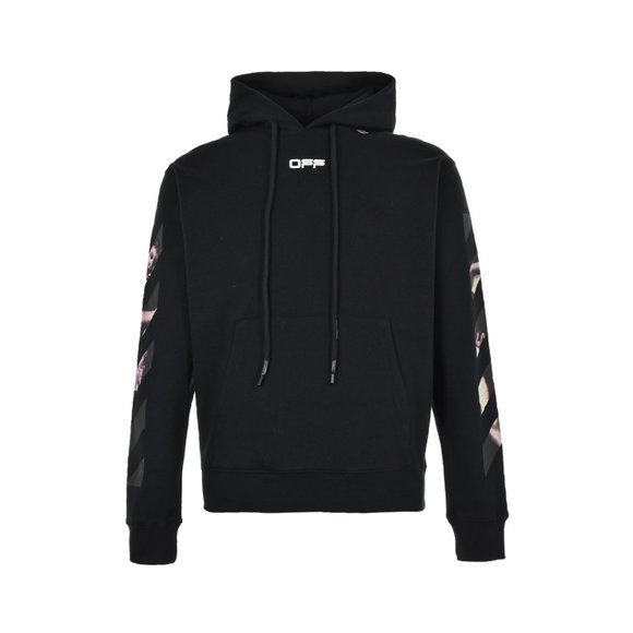 OFF WHITE 21Fw wing print hoodie